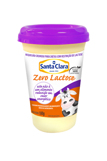 REQUEIJAO POTE SANTA CLARA ZERO LACTOSE 180G