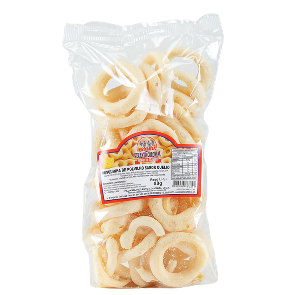 ROSCA POLVILHO QUEIJO RECANTO COLONIAL 80G