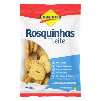 ROSQUINHA LEITE LOW ZERO ACUCAR 150G