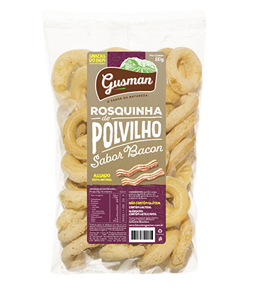 ROSQUINHA POLVILHO BACON GUSMAN 80G