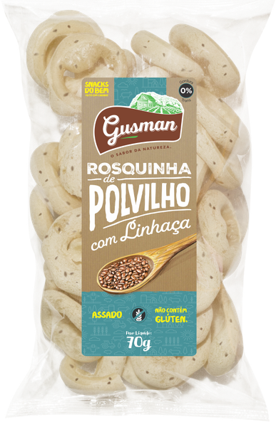 ROSQUINHA POLVILHO LINHACA 80G