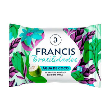 SAB FRANCIS BRASILIDADES AGUA DE COCO 80G