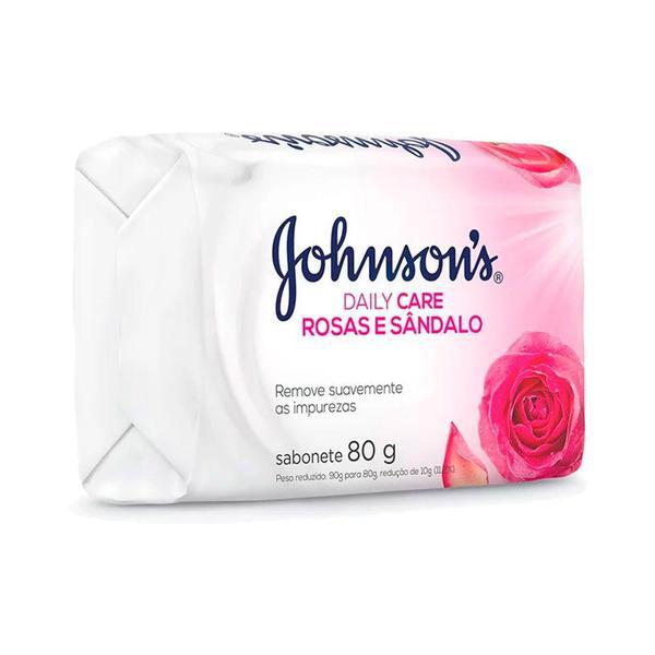 SAB JOHNSONS ROSAS E SANDALO 80G