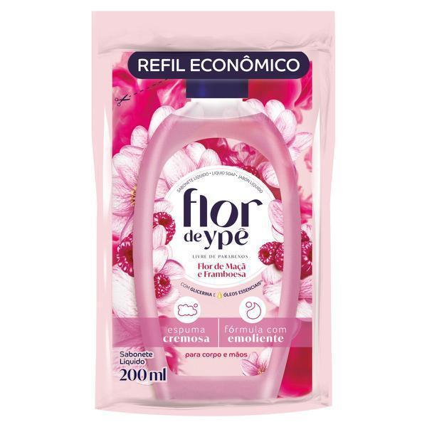 SAB LIQ FLOR YPE FLOR MACA/FRAMBOESA 200ML