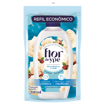 SAB LIQ FLOR YPE ROSAS BRANCAS/ AVELA 200ML
