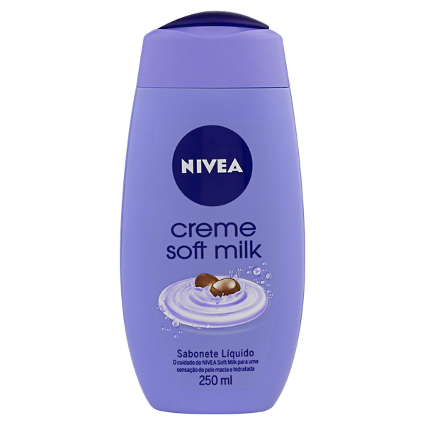 SAB LIQ NIVEA SOFT MILK 250ML