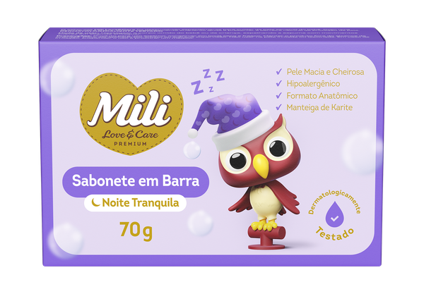 SAB MILI LOVECARE LAVANDA SUAVE 70G