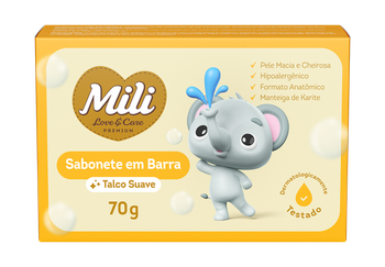 SAB MILI LOVECARE TALCO SUAVE 70G