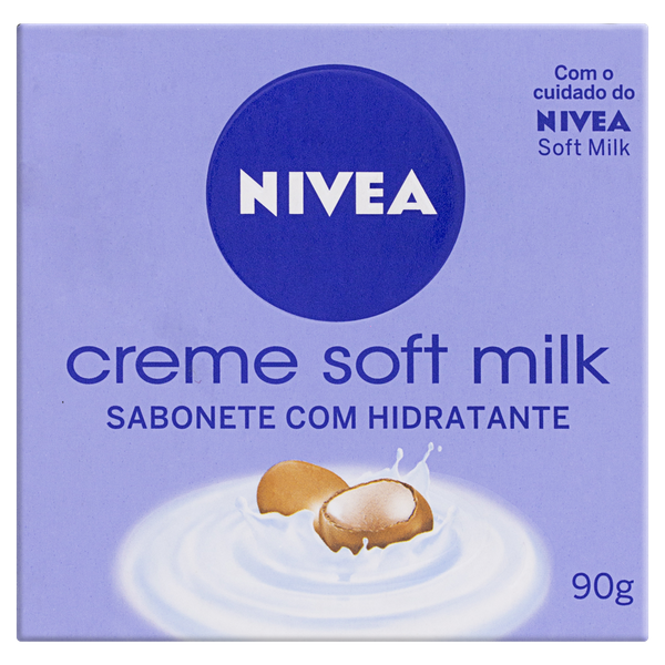 SAB NIVEA CREME SOFT MILK CX 90G