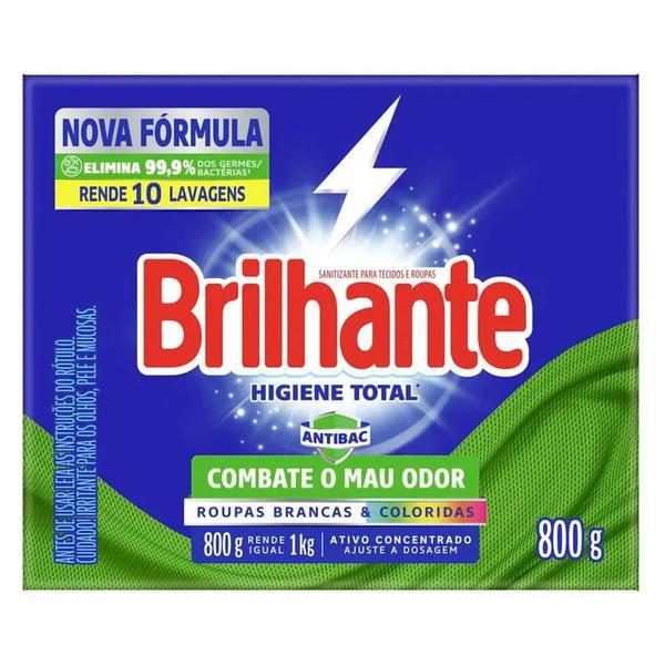 SABAO PO BRILHANTE CUIDADO TOTAL CX 800G
