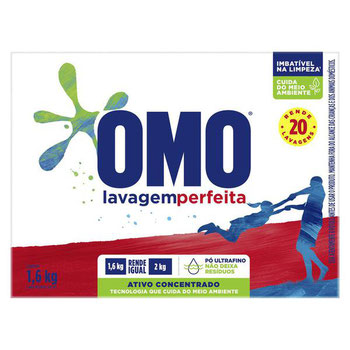 SABAO PO OMO LAVAGEM PERFEITA 1,6KG