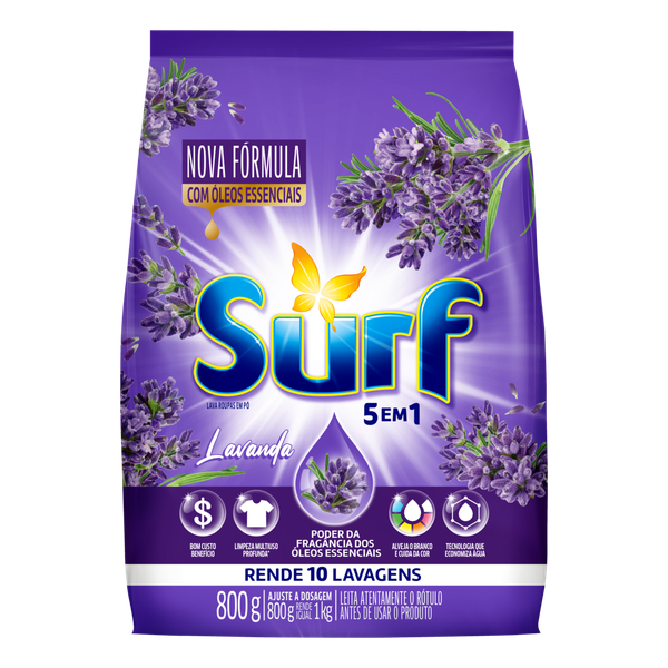 SABAO PO SURF 800G LAVANDA