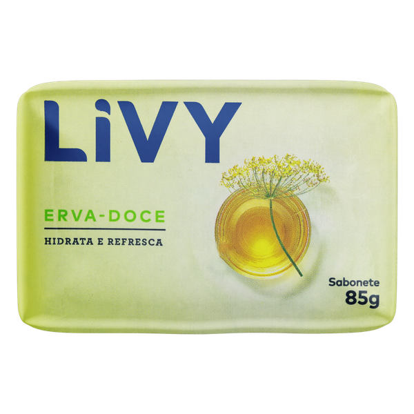 SABONETE LIVY ERVA DOCE 85G