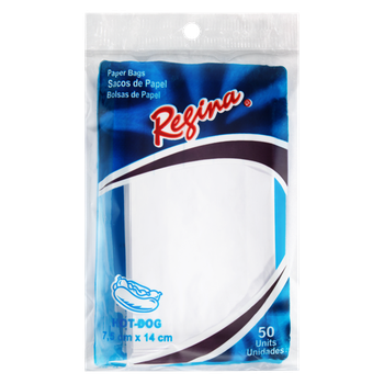 SACO PAPEL REGINA 50UN HOT DOG