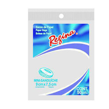SACO PAPEL REGINA 50UN  MINI SANDUICHE