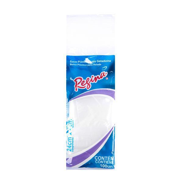 SACO PLASTICO REGINA GELADINHO 100UN
