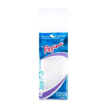 SACO PLASTICO REGINA GELADINHO 100UN