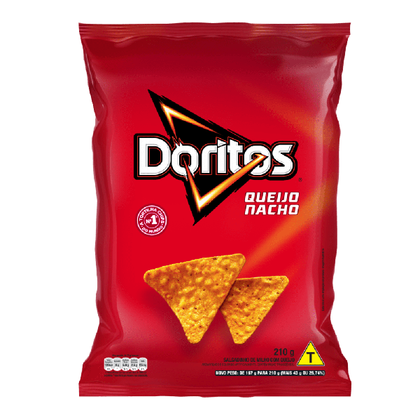 SALG DORITOS QUEIJO NACHO 210G