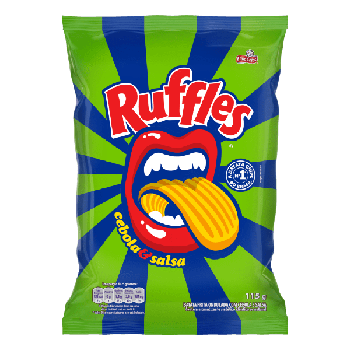 SALG RUFFLES CEB E SALSA 115G
