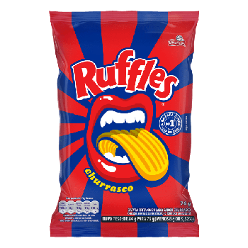 SALG RUFFLES CHURRASCO 76G