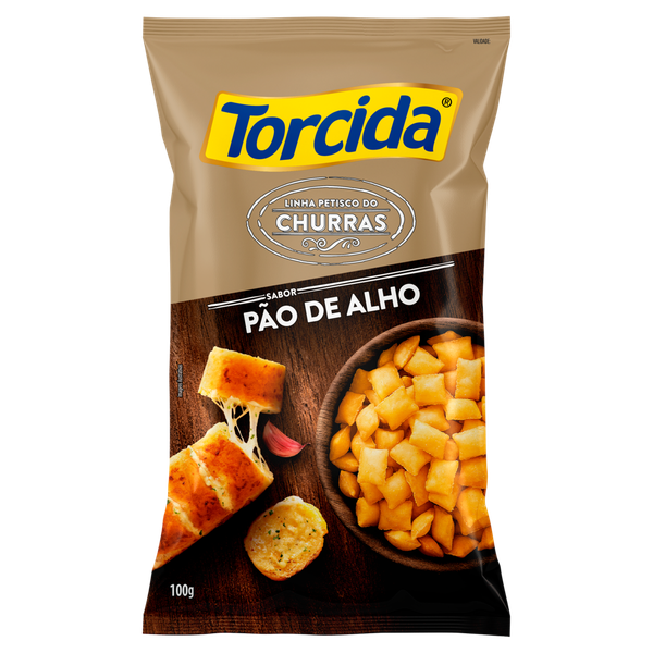 SALG TORCIDA PAO DE ALHO 100G