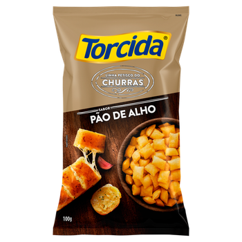 SALG TORCIDA PAO DE ALHO 100G