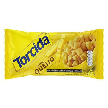 SALG TORCIDA QUEIJO 100G