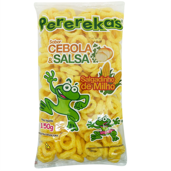 SALGADINHO PEREREKAS CEBOLA E SALSA 150G