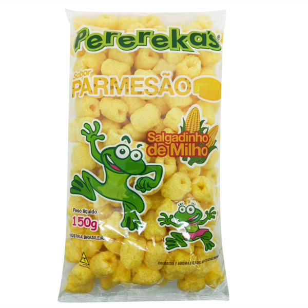 SALGADINHO PEREREKAS PARMESAO 150G