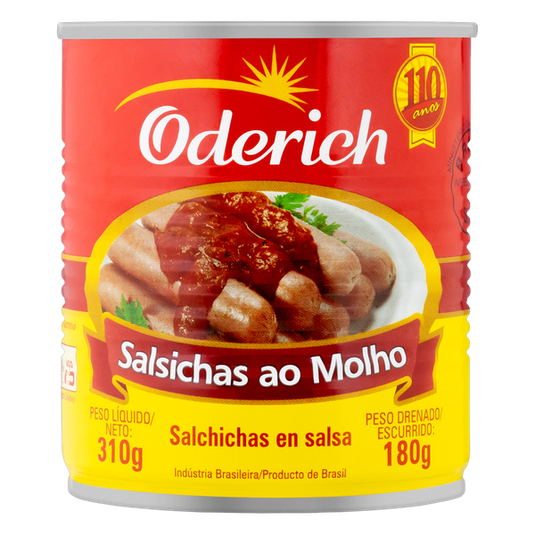 SALSICHA ODERICH AO MOLHO 310G