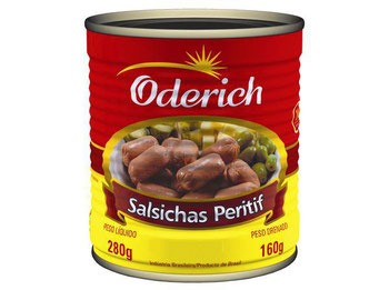 SALSICHA ODERICH PERITIF 160G