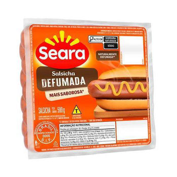 SALSICHA SEARA DEFUMADA RF 500G