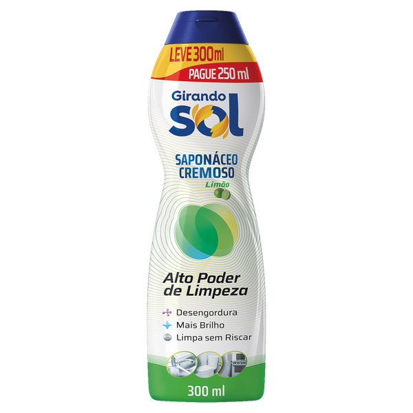 SAPOLIO GIRANDO SOL CREM LIMAO 300ML