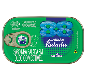 SARDINHA 88 RAL EM OLEO 11080