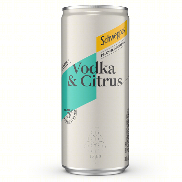 SCHW VODKA  CITRUS LT 310ML