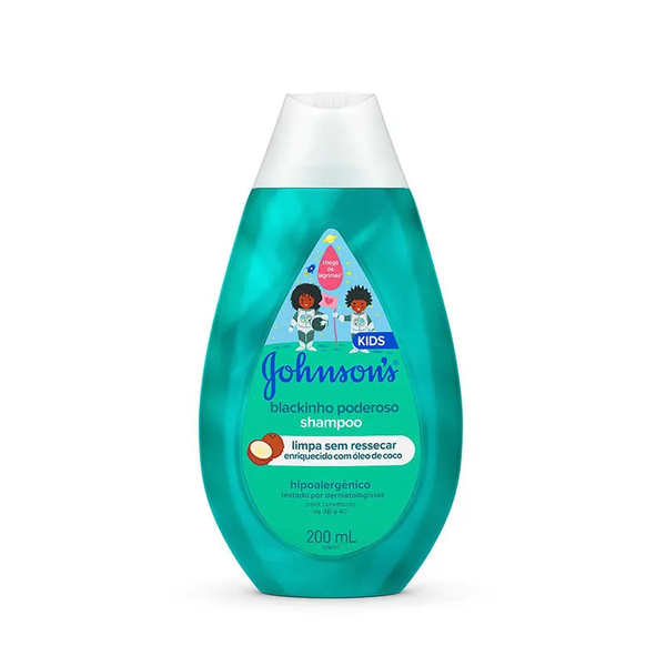 SH JOHNSONS KIDS BLACK PODER 200ML