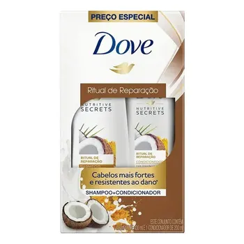 SHAMPOO 350+COND150 DOVE RITUAL REPARACAO
