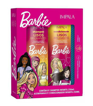 SHAMPOO+CONDICIONADO IMPALA BARBIE CACHOS 250ML