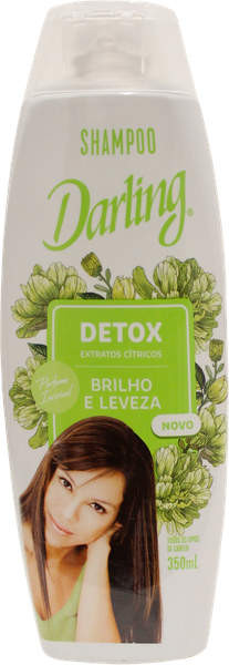 SHAMPOO DETOX EXTRATO CITRICO 350ML DARLING
