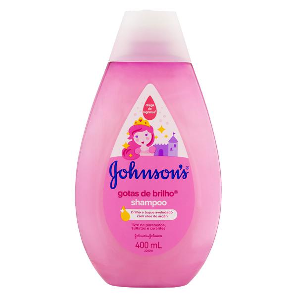 SHAMPOO JOHNSONS GOTAS DE BRILHO 400ML