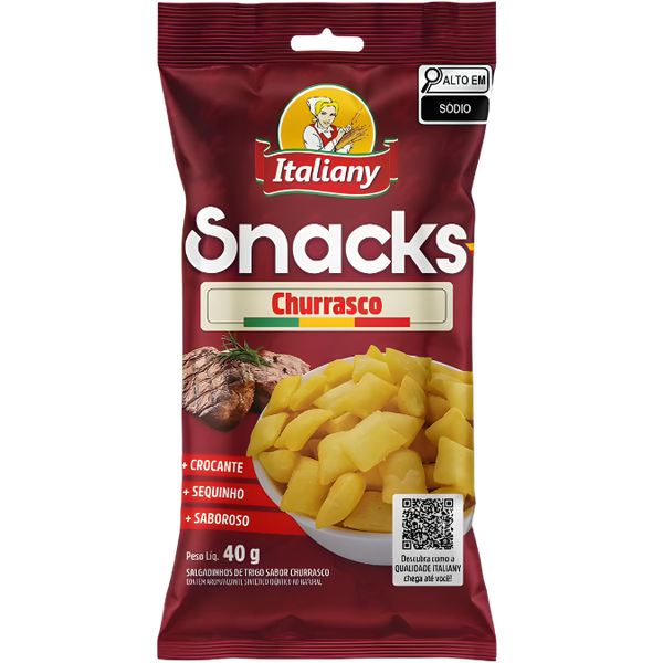 SNACK CHURRASCO  ITALIANY 40G