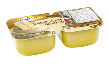 SOBREMESA SANTA CLARA CHOCOLATE BRANCO 200G