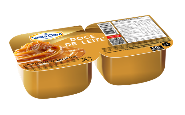 SOBREMESA SANTA CLARA  DOCE DE LEITE 200G