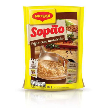SOPAO MAGGI FEIJAO 213G