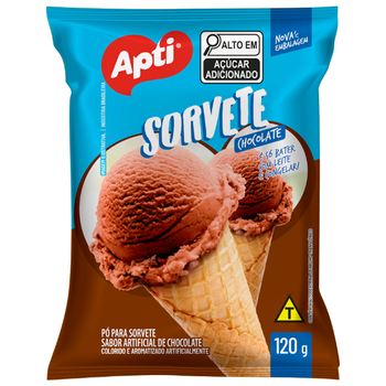 SORVETE APTI CHOC 120G