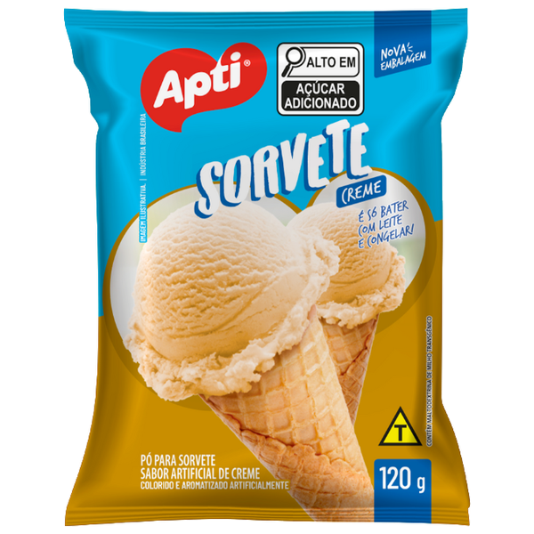 SORVETE APTI CREME 120G