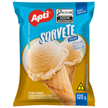 SORVETE APTI CREME 120G