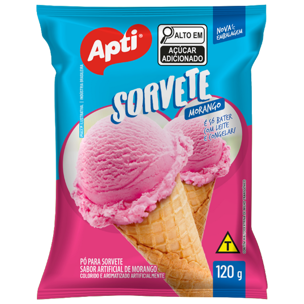 SORVETE APTI MORANGO 120G
