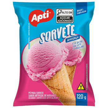 SORVETE APTI MORANGO 120G