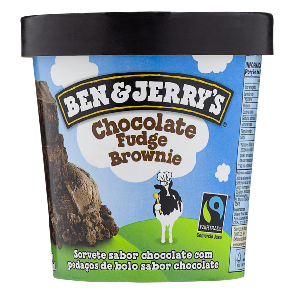 SORVETE BEN  JERRYS 458ML CHOC FUDGE